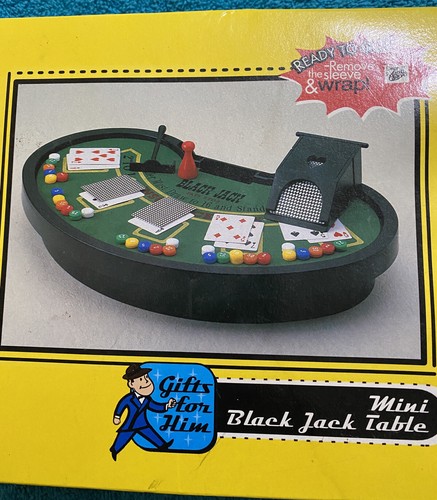 Mini tavolo black jack vintage - tavolo,