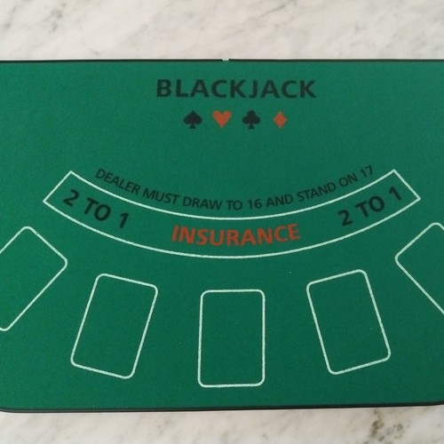 Black jack board - jack,