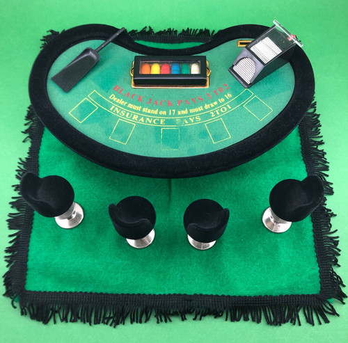Tavolo mini black jack - black,