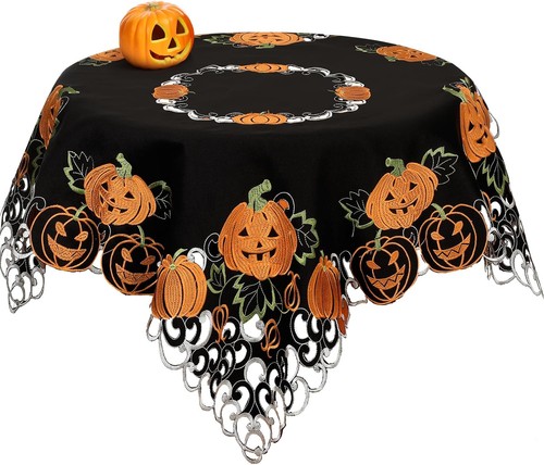Tovaglia halloween ricamata - halloween,