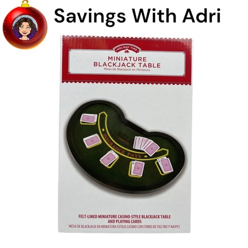 Mini black jack set gioco - gioco, da