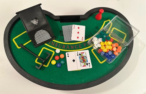 Mini black jack tavolo gioco - mini,